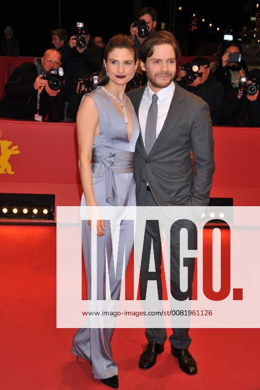 68. Berlinale - Premiere 7 Tage in Entebbe 68th Berlin International Film Festival. Festival Internazionale del Cinema di Berlino 2018. Red Carpet film 7 Days in Entebbe . Pictured: Daniel Bruhl, Felicitas Rombold