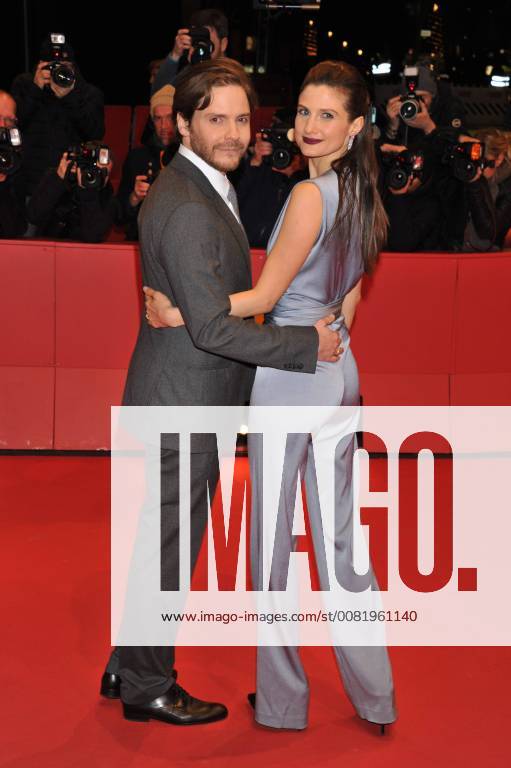68. Berlinale - Premiere 7 Tage in Entebbe 68th Berlin International Film Festival. Festival Internazionale del Cinema di Berlino 2018. Red Carpet film 7 Days in Entebbe . Pictured: Daniel Bruhl, Felicitas Rombold
