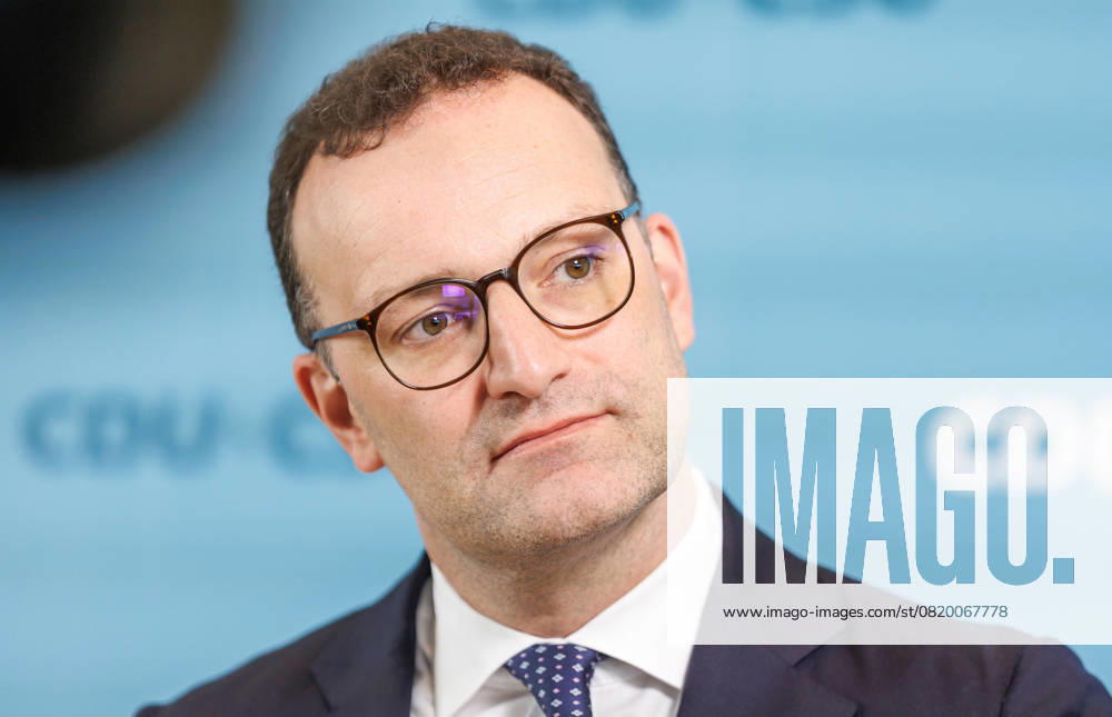 Statement vor den Fraktionssitzung der CDU CSU Jens Spahn, Fraktionsvorsitzender der CDU CSU im Bundestag, spricht während eines Statement vor der Fraktionssitzung am 20.05.25 in Berlin. Berlin Berlin Deutschland Reichstag