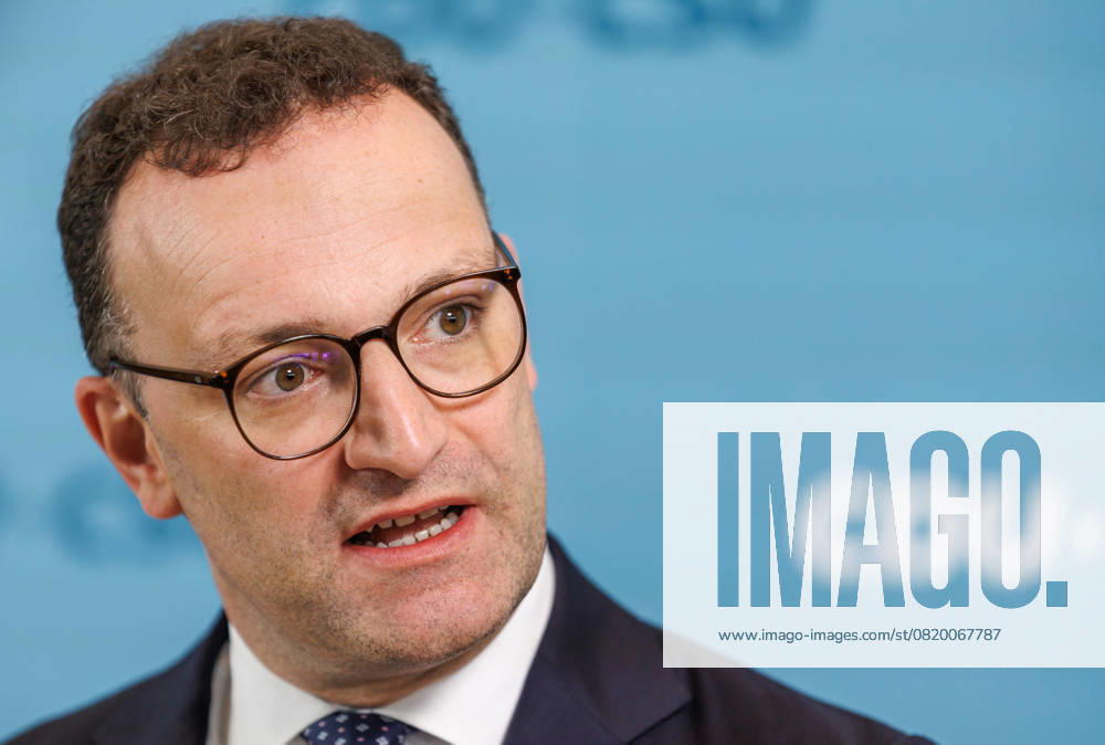 Statement vor den Fraktionssitzung der CDU CSU Jens Spahn, Fraktionsvorsitzender der CDU CSU im Bundestag, spricht während eines Statement vor der Fraktionssitzung am 20.05.25 in Berlin. Berlin Berlin Deutschland Reichstag