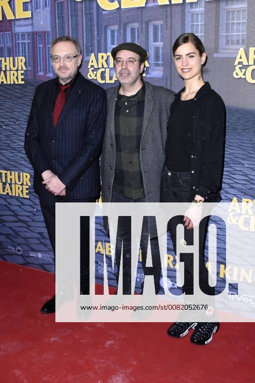 Josef Hader, Miguel Alexandre und Hannah Hoekstra bei der Premiere des Kinofilms Arthur & Claire im City Kino. München