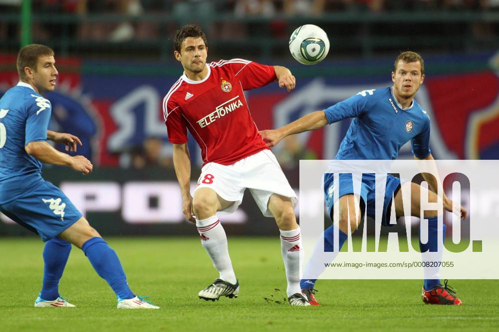 UEFA CHAMPIONS LEAGUE QUALIFICATIONS SECOND ROUND SECOND GAME WISLA KRAKOW - SKONTO RIGA - TSVETAN GENKOV (C) - 20110719CSLG0101