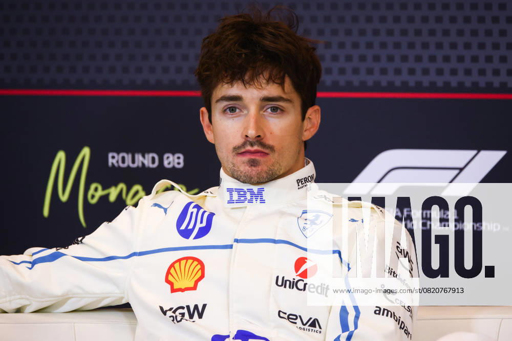 Charles Leclerc of Ferrari during a press conference after the F1 Grand Prix of Monaco at Circuit de Monaco on May 25, 2025 in Monte-Carlo, Monaco. Monte Carlo Monaco - ZUMAz156 20250525_zip_z156_166