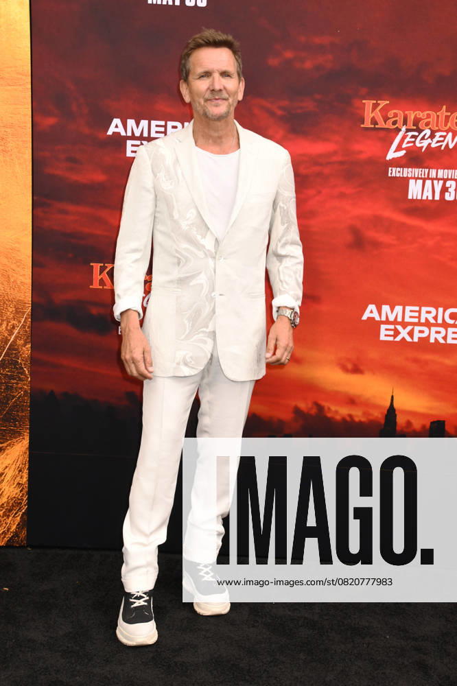 NEW YORK, NY- MAY 27: Sebastian RochŽ at The NY World Premiere of Karate Kid: Legends on May 27, 2025 in New York City.