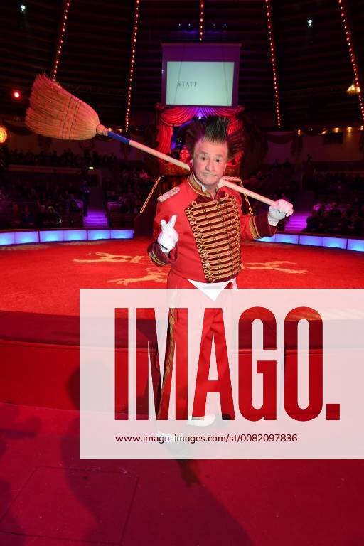 Clown Fumagalli Premiere Circus Krone 3. Winterprogramm Manege Circus Kronebau München 01.03.2018.