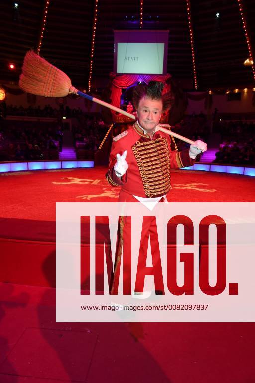 Clown Fumagalli Premiere Circus Krone 3. Winterprogramm Manege Circus Kronebau München 01.03.2018.