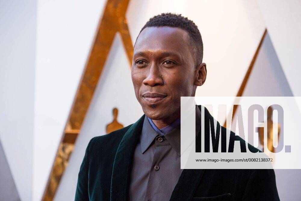 Mahershala Ali arrives on the red carpet of The 90th Oscars® at the Dolby® Theatre in Hollywood, CA on Sunday