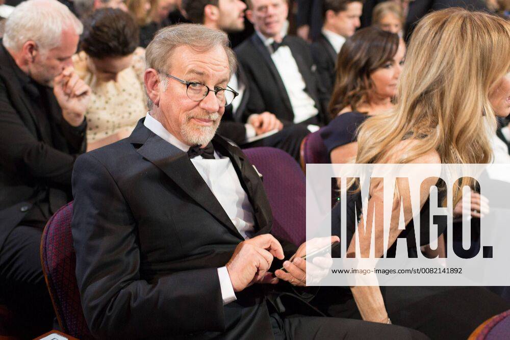 Oscar-nominee Spielberg relaxes during the live ABC Telecast of the 90th Oscars® at the Dolby® Theatre in Hollywood, CA on Sunday