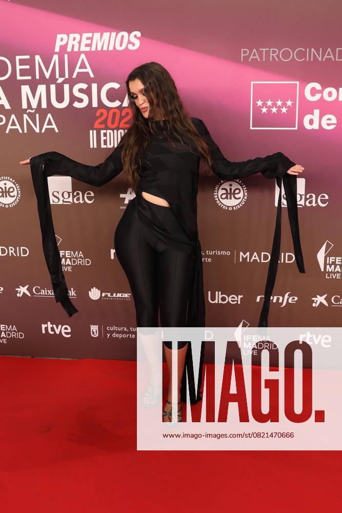 The Spanish Academy of Music celebrates the second edition of its Amaia Romero Awards during the Spanish Academy of Music Awards held at the IFEMA Municipal Palace, on June 4, 2025, in Madrid Spain This key event for the music industry brings together the main representatives of the sector to celebrate excellence, This year, the Awards have broken records with more than 4,900 proposals received for a total of 223 nominations in 43 categories, selected by more than 60 professionals from the music industry who are members of the Nominating Committees PREMIOS MUSICA GENTE José Madrid Madrid Madrid Spain