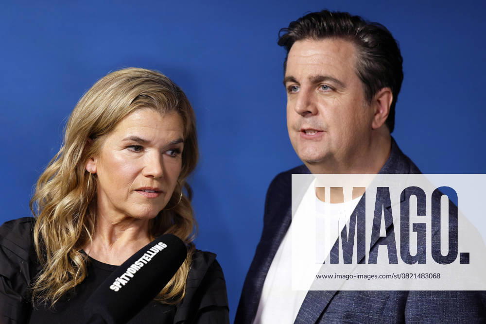 Schauspielerin Anke Engelke und Schauspieler Bastian Pastewka beim Fototermin zur Programmpräsentation Amazon Prime Video presents Deutschland 2025 in den Balloni-Hallen. Köln, 04.06.2025 NRW Deutschland