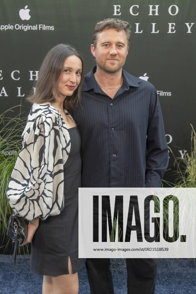 Michael Pearce (R) attends the Echo Valley New York Premiere at AMC Lincoln Square 13. New York United States - ZUMAs197 20250604_aaa_s197_464