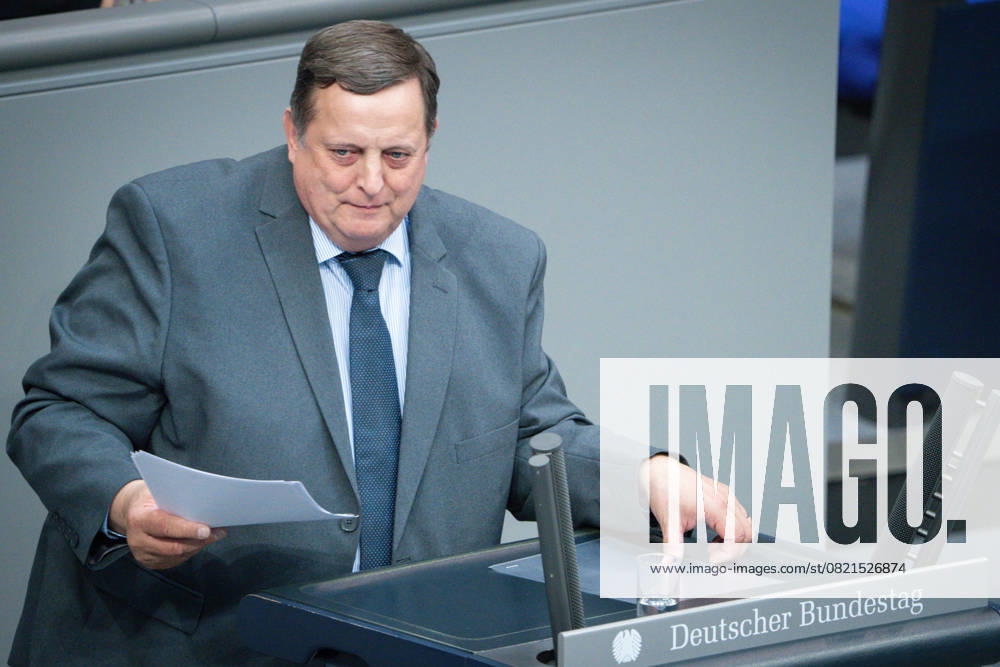 Deutscher Bundestag, 10. Plenarsitzung Rainer Galla (AfD) im Portrait bei seiner Rede zum Tagesordnungspunkt Zulaessige Miethoehe bei Mietbeginn bei der 10. Sitzung des Deutschen Bundestag in Berlin, 05.06.2025 Berlin Berlin Deutschland