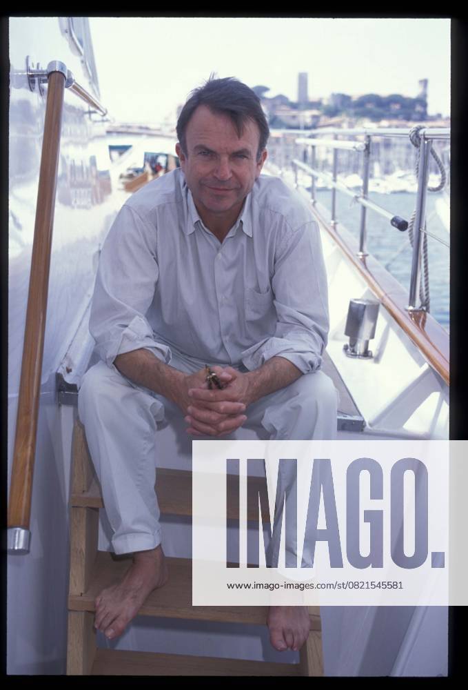Cannes Film Festival SAM NEILL Ref: 1240 sitting Cannes France