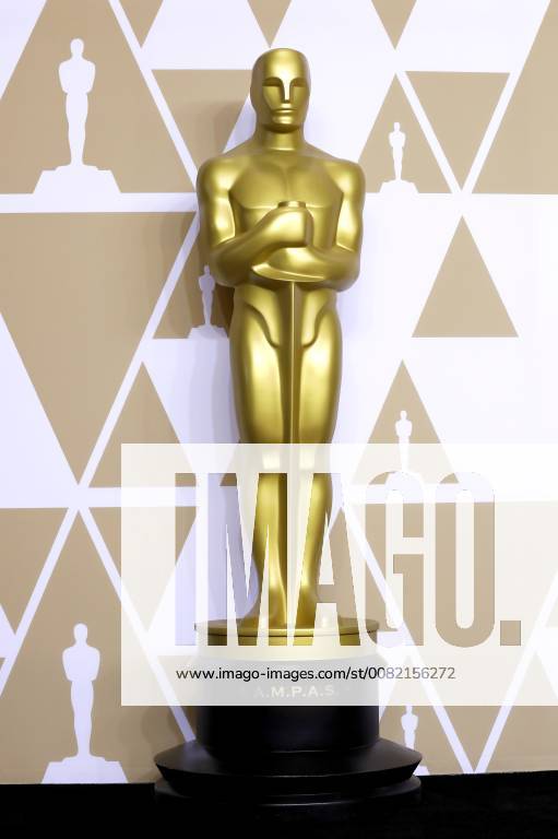 Oscar Statue im Press Room der Oscar Verleihung 2018 90th Annual Academy Awards im Hollywood & Highland Center. Los Angeles