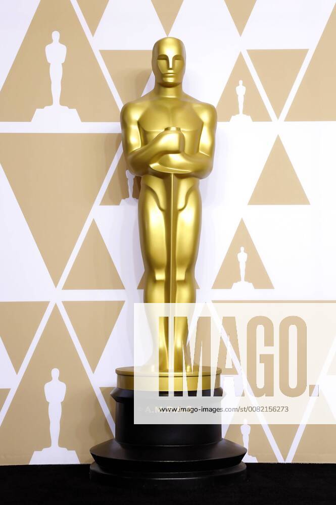 Oscar Statue im Press Room der Oscar Verleihung 2018 90th Annual Academy Awards im Hollywood & Highland Center. Los Angeles