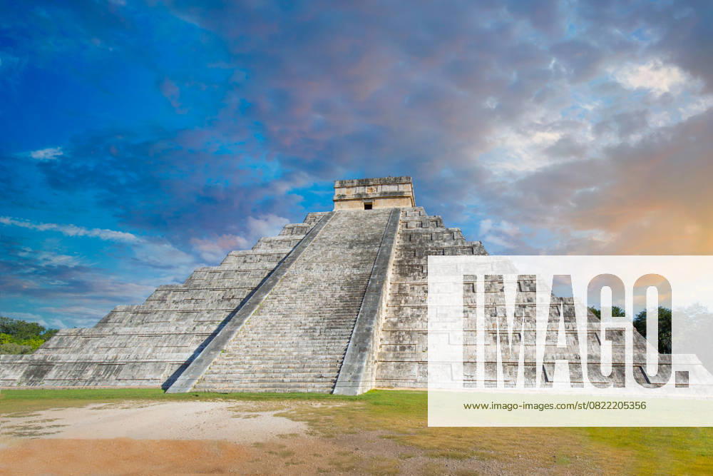 Chichen Itza, one of the largest Maya cities, a large pre-Columbian city built by the Maya people. The archaeological site is located in Yucatan State, Mexico Chichen Itza, one of the largest Maya cities, a large pre-Columbian city built by the Maya people. The archaeological site is located in Yucatan State, Mexico, Model Released GentleGiantProductions_ID27228_782816_002