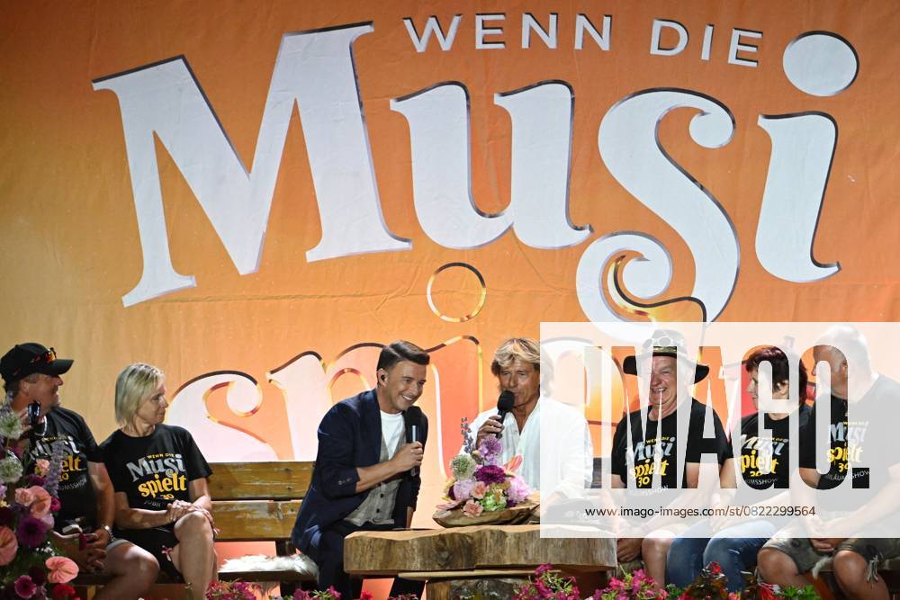 Bad Kleinkirchheim St. Oswald am Hoferriegel in Österreich (AUT) - Wenn die Musi spielt Open Air 2025 - Marco Ventre und Hansi Hinterseer,