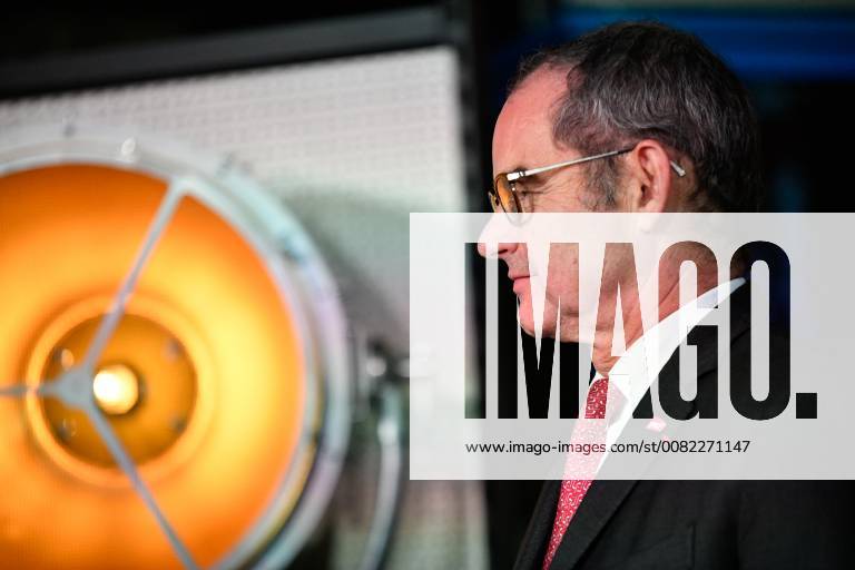 Paris, Ile-de-France, France - Director of SNCF Reseau Patrick Jeantet in Paris on March 12, 2018, during the celebrations of French rail network 80th birthday. Guillaume Pepy, Head of the French national state-owned railway company SNCF announced on March 7, 2018 that he would not be seeking a third mandate to remain in charge of the company. Paris France - ZUMAn230 20180312_zaa_n230_709