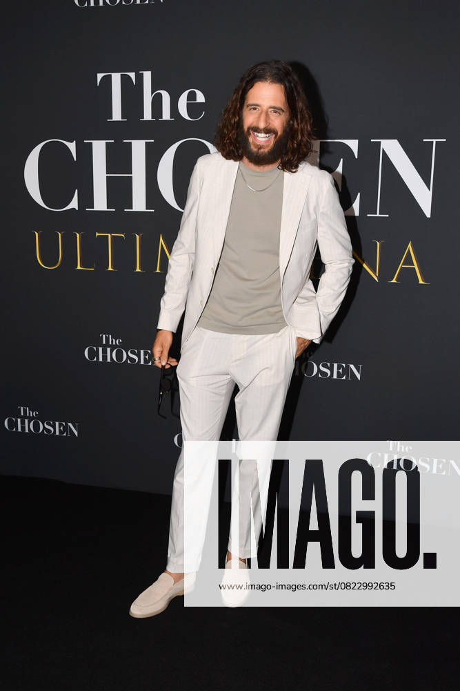 Rome, Cinema Adriano Premiere of the Series The Chosen The Last Supper , In the photo: Jonathan Roumie