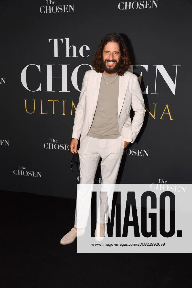 Rome, Cinema Adriano Premiere of the Series The Chosen The Last Supper , In the photo: Jonathan Roumie