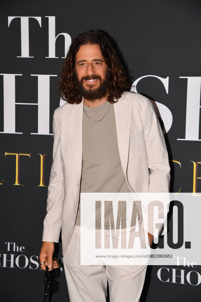 Rome, Cinema Adriano Premiere of the Series The Chosen The Last Supper , In the photo: Jonathan Roumie