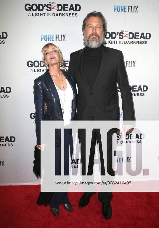 HOLLYWOOD, CA - MARCH 20: Bo Derek and John Corbett at the God s Not Dead: A Light in Darkness premiere at American Cinematheque s Egyptian Theatre on March 20, 2018 in Hollywood, California.