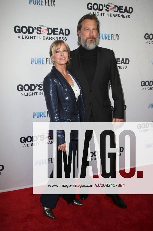 HOLLYWOOD, CA - MARCH 20: Bo Derek, John Corbett, at the God s Not Dead: A Light in Darkness premiere at American Cinematheque s Egyptian Theatre on March 20, 2018 in Hollywood, California.