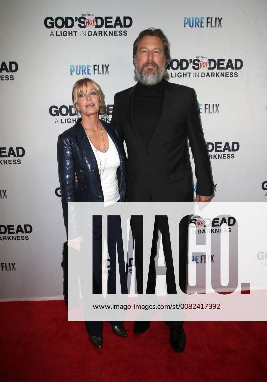 HOLLYWOOD, CA - MARCH 20: Bo Derek, John Corbett, at the God s Not Dead: A Light in Darkness premiere at American Cinematheque s Egyptian Theatre on March 20, 2018 in Hollywood, California.