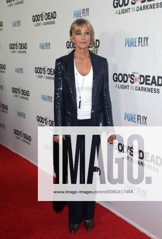 HOLLYWOOD, CA - MARCH 20: Bo Derek, at the God s Not Dead: A Light in Darkness premiere at American Cinematheque s Egyptian Theatre on March 20, 2018 in Hollywood, California.