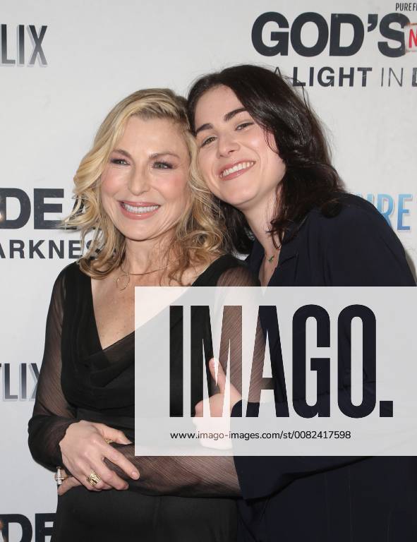 HOLLYWOOD, CA - MARCH 20: Tatum O Neal and Emily McEnroe, at the God s Not Dead: A Light in Darkness premiere at American Cinematheque s Egyptian Theatre on March 20, 2018 in Hollywood, California.