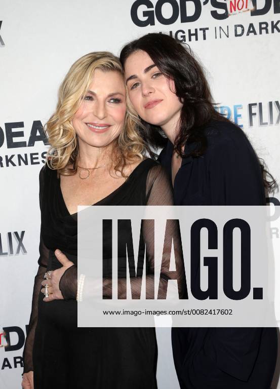 HOLLYWOOD, CA - MARCH 20: Tatum O Neal and Emily McEnroe, at the God s Not Dead: A Light in Darkness premiere at American Cinematheque s Egyptian Theatre on March 20, 2018 in Hollywood, California.