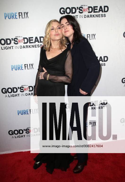 HOLLYWOOD, CA - MARCH 20: Tatum O Neal and Emily McEnroe, at the God s Not Dead: A Light in Darkness premiere at American Cinematheque s Egyptian Theatre on March 20, 2018 in Hollywood, California.