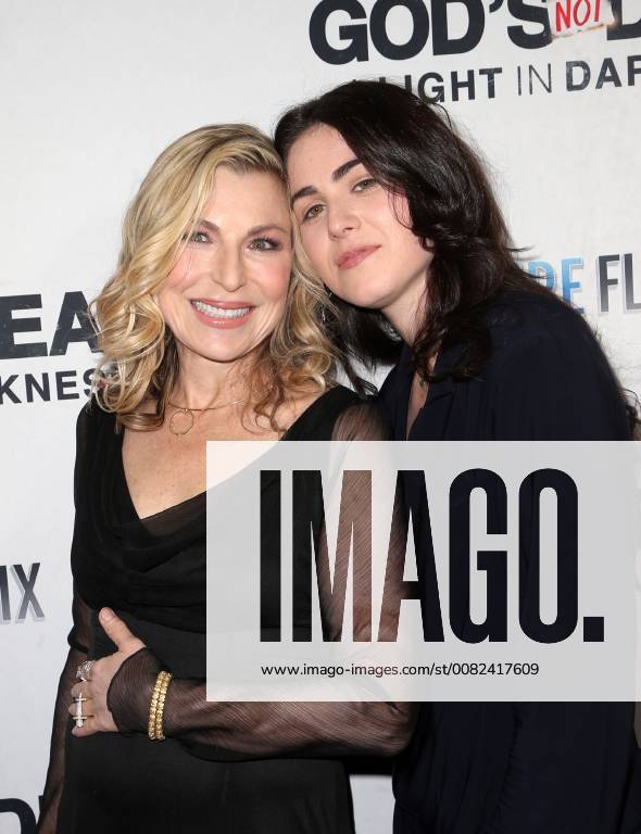 HOLLYWOOD, CA - MARCH 20: Tatum O Neal and Emily McEnroe, at the God s Not Dead: A Light in Darkness premiere at American Cinematheque s Egyptian Theatre on March 20, 2018 in Hollywood, California.