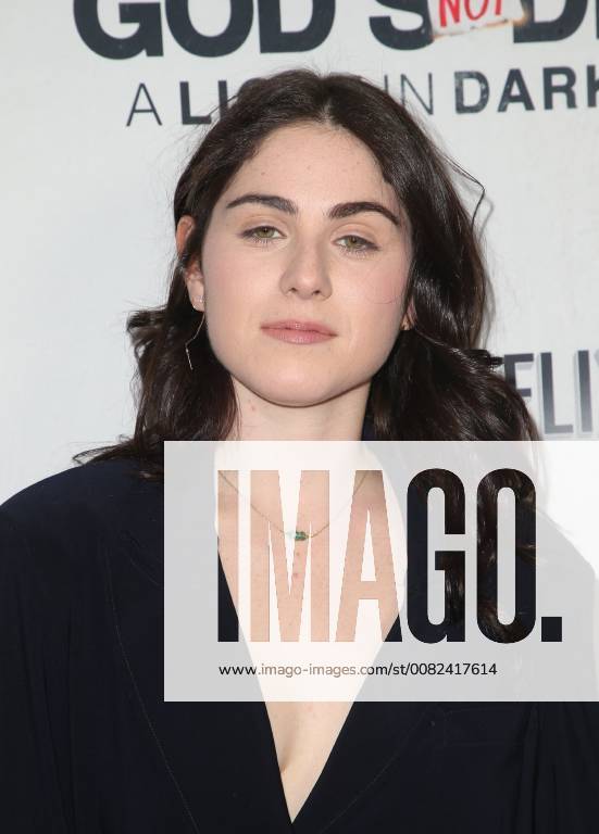HOLLYWOOD, CA - MARCH 20: Emily McEnroe, at the God s Not Dead: A Light in Darkness premiere at American Cinematheque s Egyptian Theatre on March 20, 2018 in Hollywood, California.