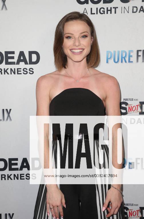 HOLLYWOOD, CA - MARCH 20: Jenny Cipolla, at the God s Not Dead: A Light in Darkness premiere at American Cinematheque s Egyptian Theatre on March 20, 2018 in Hollywood, California.