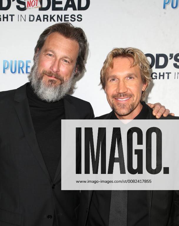 HOLLYWOOD, CA - MARCH 20: John Corbett, David A. R. White, at the God s Not Dead: A Light in Darkness premiere at American Cinematheque s Egyptian Theatre on March 20, 2018 in Hollywood, California.