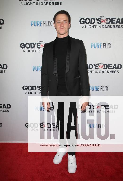 HOLLYWOOD, CA - MARCH 20: Shane Harper, at the God s Not Dead: A Light in Darkness premiere at American Cinematheque s Egyptian Theatre on March 20, 2018 in Hollywood, California.