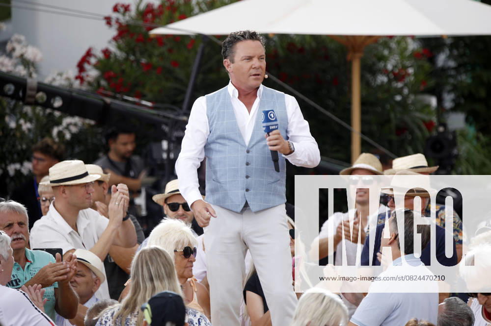 Stefan Mross in der ARD TV-Show Immer wieder sonntags im Europa-Park. Rust