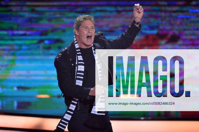 Willkommen bei Carmen Nebel am 24.03.2018 in der Freiheitshalle in Hof David Hasselhoff ( US-amerikanischer Schauspieler und Sänger )
