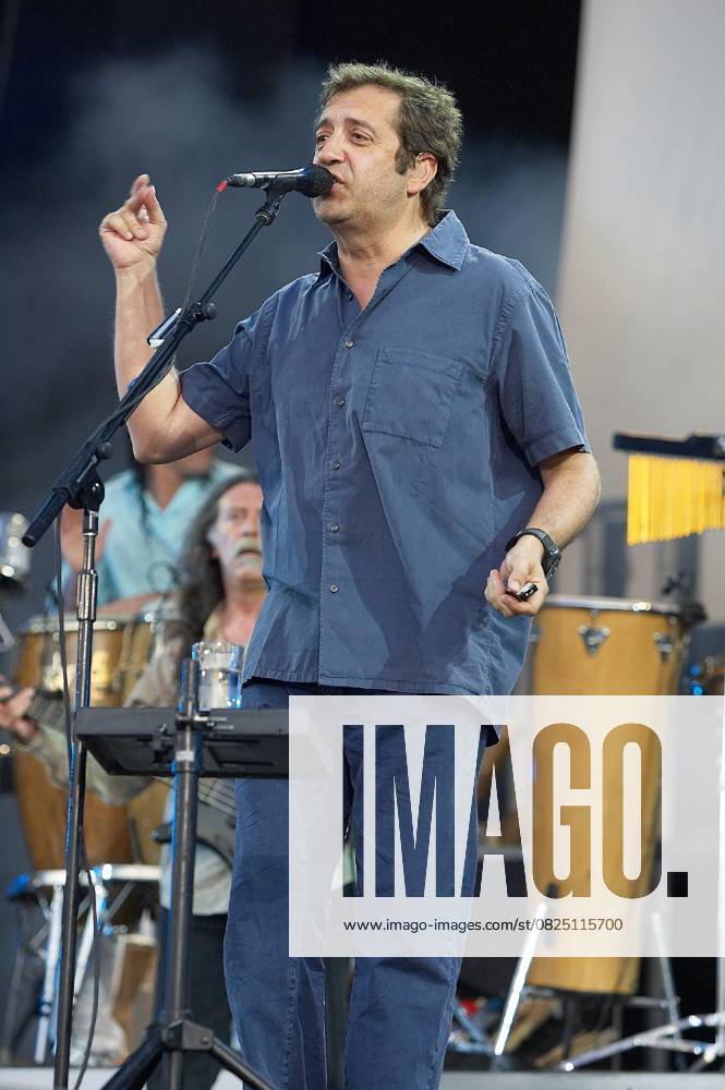Portuguese blues singer Rui Veloso performing live at Rock in Rio Lisboa Festival in Lisbon Lisboa, Portugal - 02.06.06, Portugal Rui M Leal WENN 657836