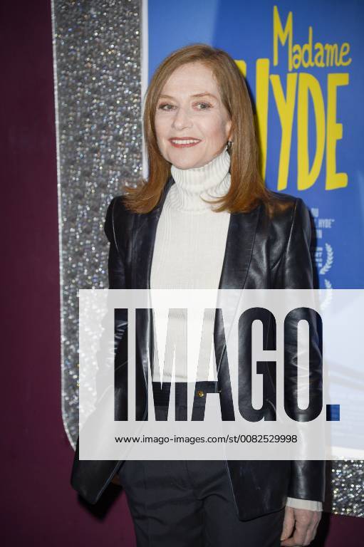 Paris, Ile de France, France - French actress Isabelle Huppert seen at the premiere of Madame Hyde at the Gaumont Capucines cinema in Paris. Paris France - ZUMAs197 20180327_zaa_s197_035