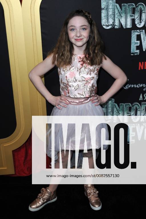 New York, NY, USA - March 29, 2018 New York City..Kitana Turnbull attending Netflix s Lemony Snicket s A Series of Unfortunate Events Season 2 premiere on March 29, 2018 in New York City. New York USA - ZUMAny1_ 20180329_zaf_ny1_027