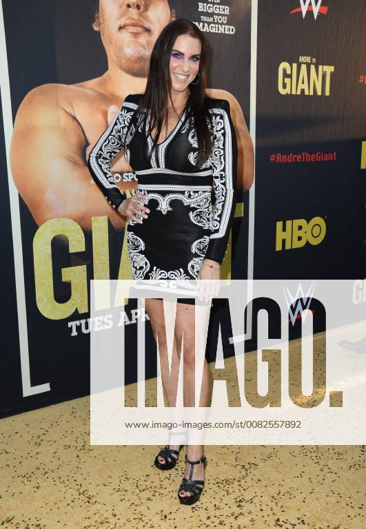 Hollywood, CA, U.S. - 29 March 2018 - Hollywood, California - Stephanie McMahon. Andre the Giant Los Angeles Angeles premiere held at ACinerama Dome. Photo Credit: AdMedia Hollywood U.S. - ZUMAa123 20180329_zaa_a123_009