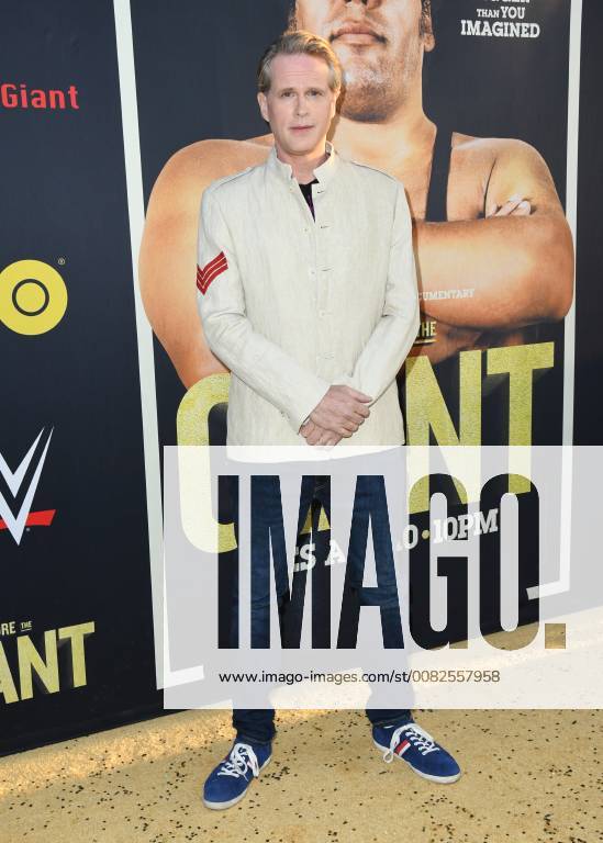 Hollywood, CA, U.S. - 29 March 2018 - Hollywood, California - Cary Elwes. Andre the Giant Los Angeles Angeles premiere held at ACinerama Dome. Photo Credit: AdMedia Hollywood U.S. - ZUMAa123 20180329_zaa_a123_019