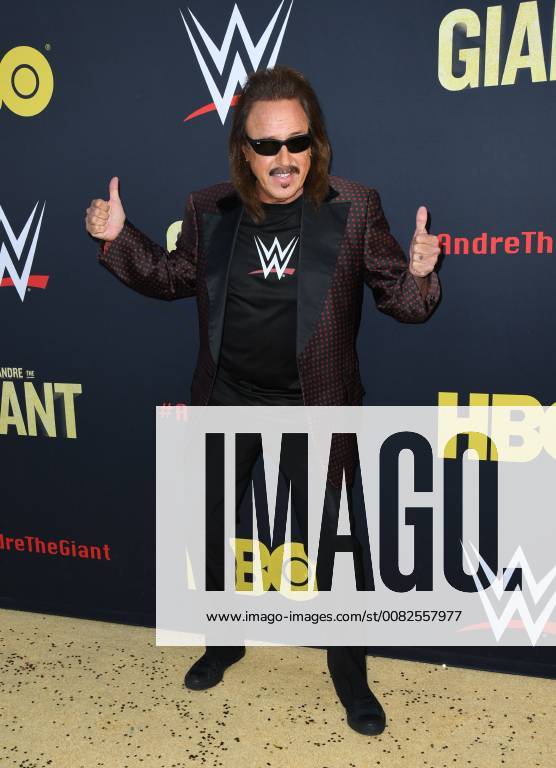 Hollywood, CA, U.S. - 29 March 2018 - Hollywood, California - Jimmy Hart. Andre the Giant Los Angeles Angeles premiere held at ACinerama Dome. Photo Credit: AdMedia Hollywood U.S. - ZUMAa123 20180329_zaa_a123_051
