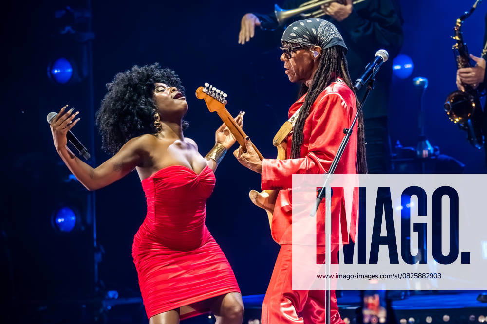 Bilder des Jahres 2025, Entertainment 07 Juli Music Concert - NILE RODGERS & CHIC - Tour 2025 NILE RODGERS & CHIC during NILE RODGERS & CHIC - Tour 2025, Music Concert in Rome, Italy, July 15 2025 Rome Auditorium Parco della Musica Ennio Morricone Roma Italy