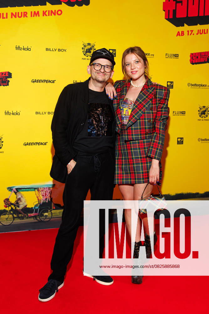 Premiere - SchwarzeSchafe Milan Peschel und Jella Haase bei der Premiere zu SchwarzeSchafe im Kino in der Kulturbrauerei am 15.07.2025 in Berlin.