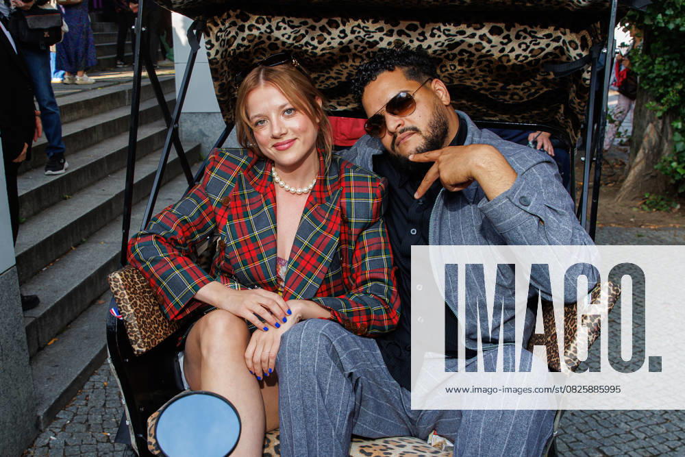 Bilder des Jahres 2025, Entertainment 07 Juli Premiere - SchwarzeSchafe Jella Haase und Yasin Harrouk bei der Premiere zu SchwarzeSchafe im Kino in der Kulturbrauerei am 15.07.2025 in Berlin.