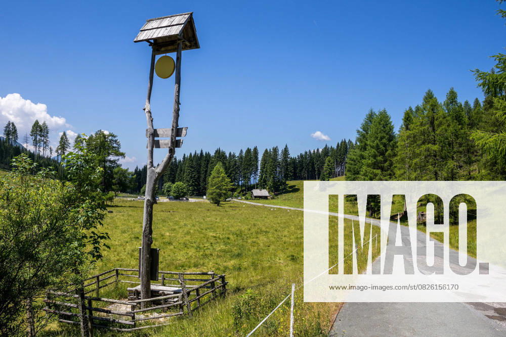 Hermagor AUT, Oesterreich, Reise, Berge, Gebirge, Kaernten, Eggeralm, 15.07.2025 Die Egger Alm ist ein bliebtes Ausflugsziel in der Bergwelt von Kaernten AUT, Oesterreich, Reise, Berge, Gebirge, Kaernten, Eggeralm