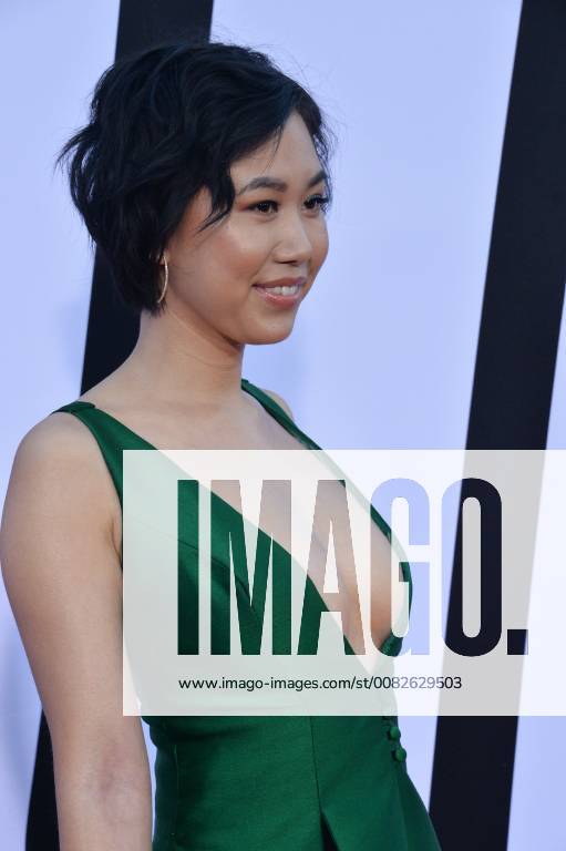 Cast member Ramona Young attends the premiere of the motion picture comedy Blockers at the regency Village Theatre in the Westwood section of Los Angeles on April3, 2018. Storyline: Three parents try to stop their daughters from having sex on Prom night. LAP2018040348 JIMxRUYMEN